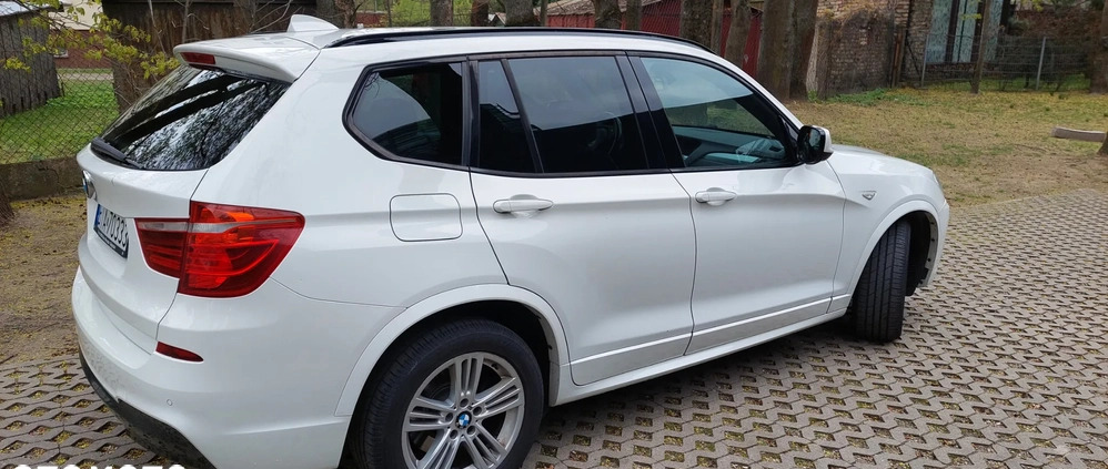 BMW X3 cena 68900 przebieg: 238323, rok produkcji 2013 z Białystok małe 436